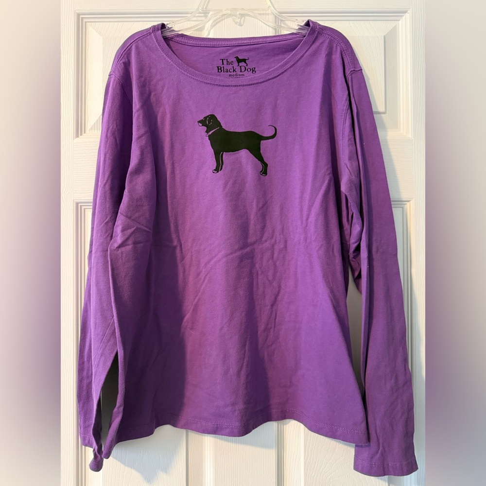 The Black Dog Purple Dog Graphic Shirt